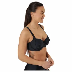 Abecita Alanya Bikini Wire Bra Black* Simning|Badkläder