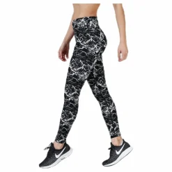 Endurance Alec Printed Tights White/Black* Träning|Tights
