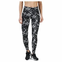 Endurance Alec Printed Tights White/Black* Träning|Tights