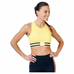 J.Lindeberg Alexis Compression Poly Yellow* Sport-Bh:Ar|Träning