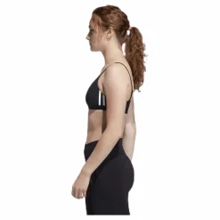 adidas All Me 3 Stripe Bra Black / White* Träning|Sport-Bh:Ar