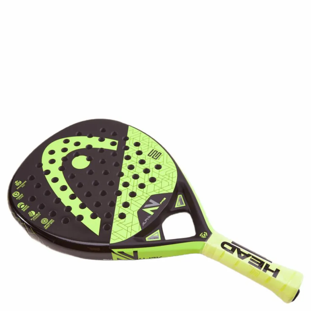 Head Alpha V Black/Yellow* Racket Och Bollar|Racketsporter