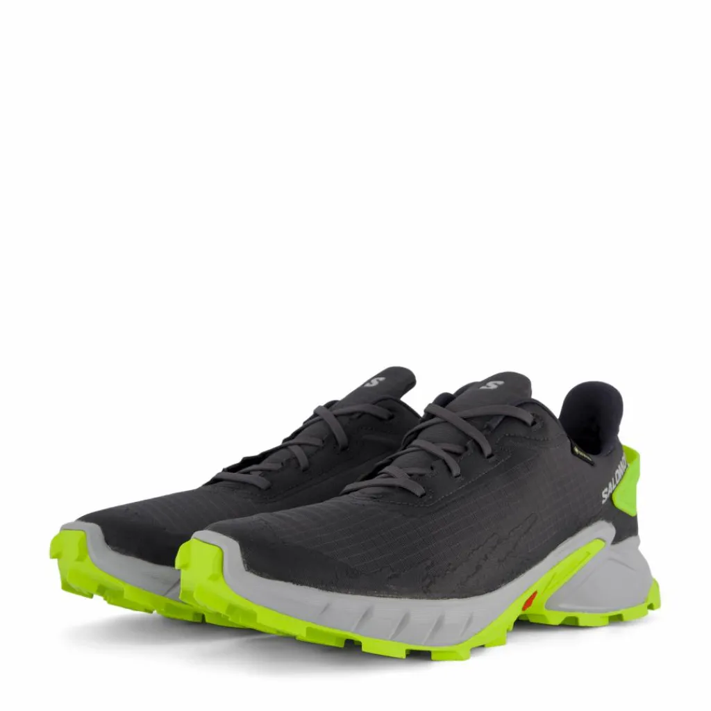Salomon Alphacross 4 Gtx Ebony/pearl Blue/acid Lime* Löpning|Löparskor