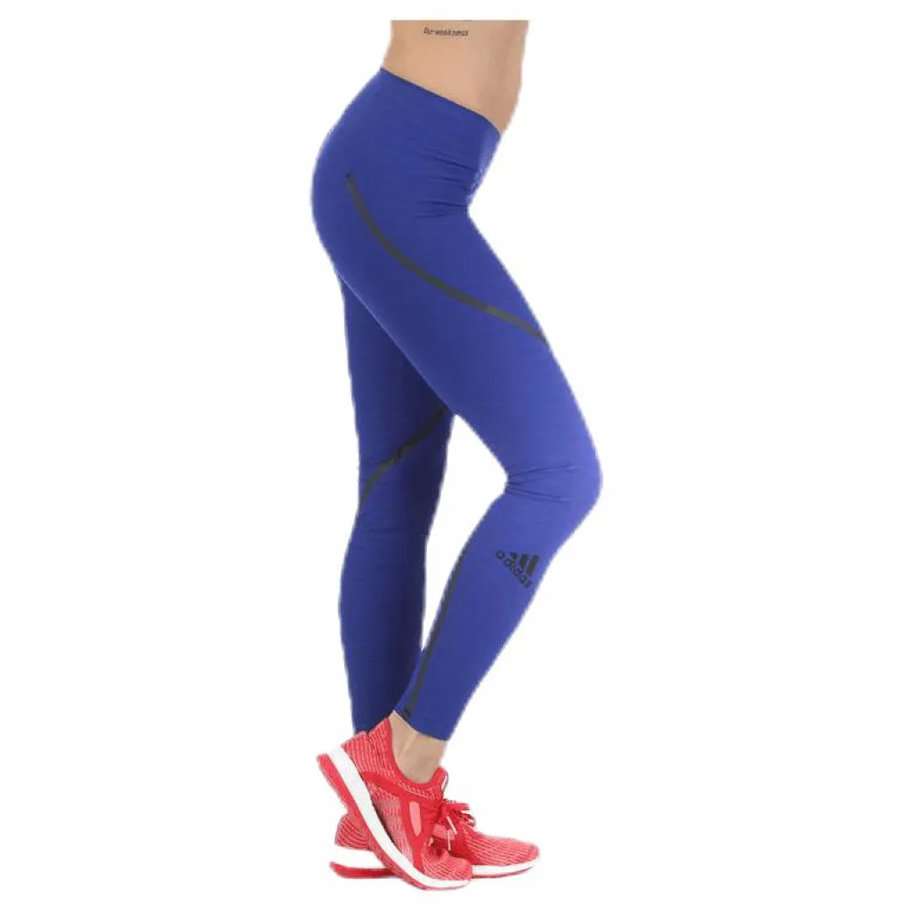 adidas Alphaskin 360 Long Tights Blue* Tights|Träning