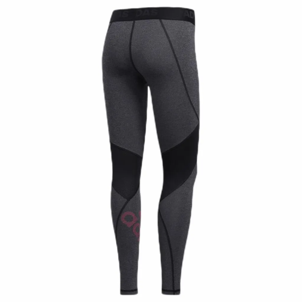 adidas Alphaskin Bos Long Tight Pink/Black* Träning|Tights