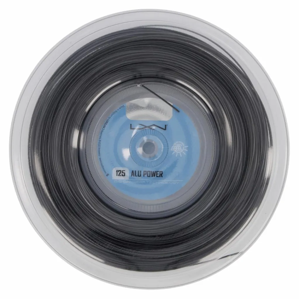 Wilson Alu Power 125 Reel Black* Träningsutrustning|Racketsporter