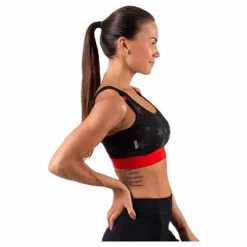 Only Play Alya Aop Sports Bra Black* Sport-Bh:Ar|Träning