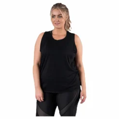 BLACC Alya Plus Size tank Black* Träning|Linnen
