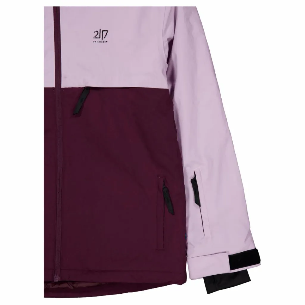 2117 of Sweden Anjan Jacket Jr Dk-plum*Barn Alpint|Jackor