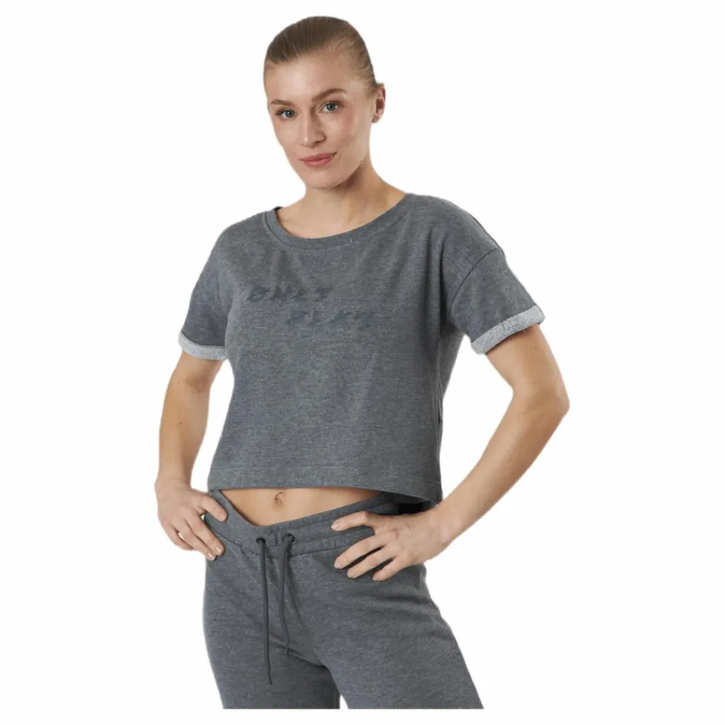 Only Play Aretha Ss Swt Grey* T-Shirts|Träning