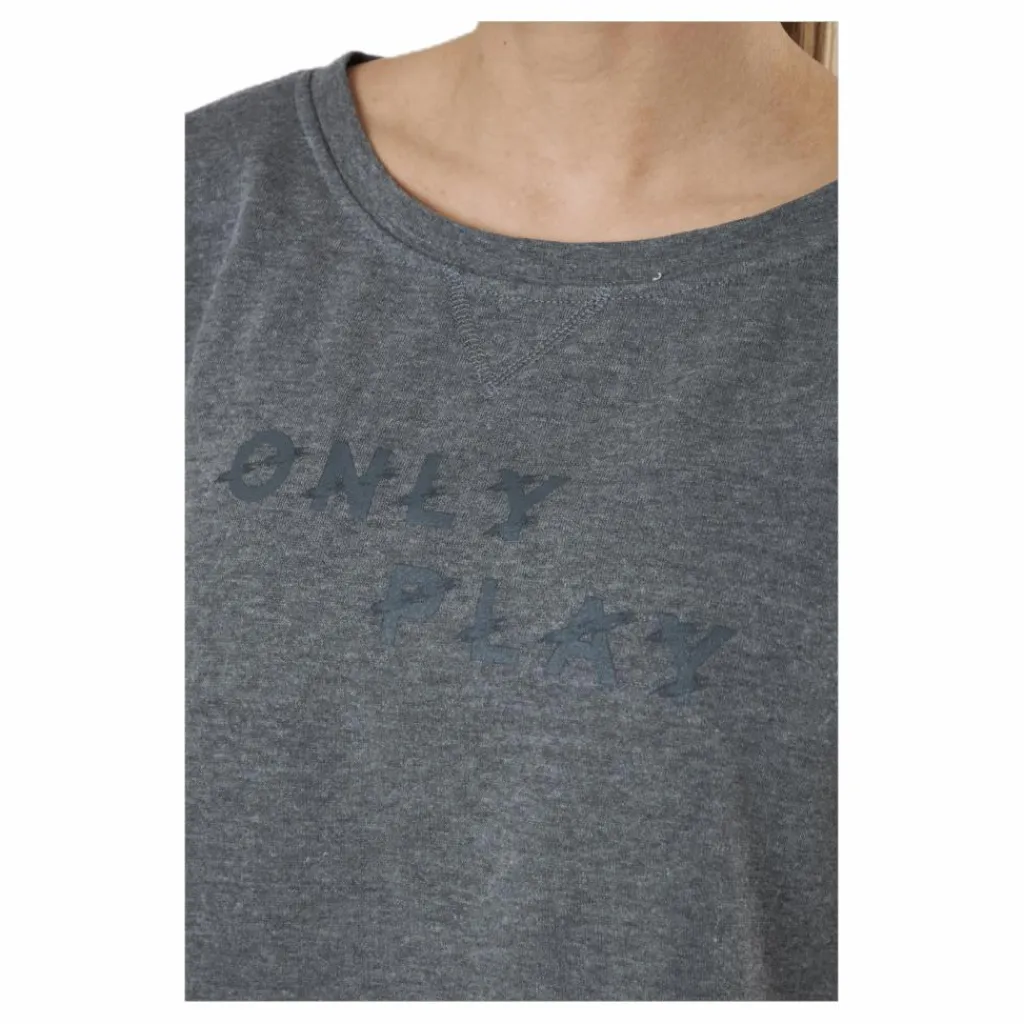 Only Play Aretha Ss Swt Grey* T-Shirts|Träning