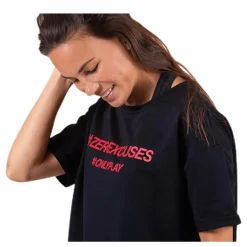 Only Play Arina Ss Loose Sweat Top Black* T-Shirts|Träning