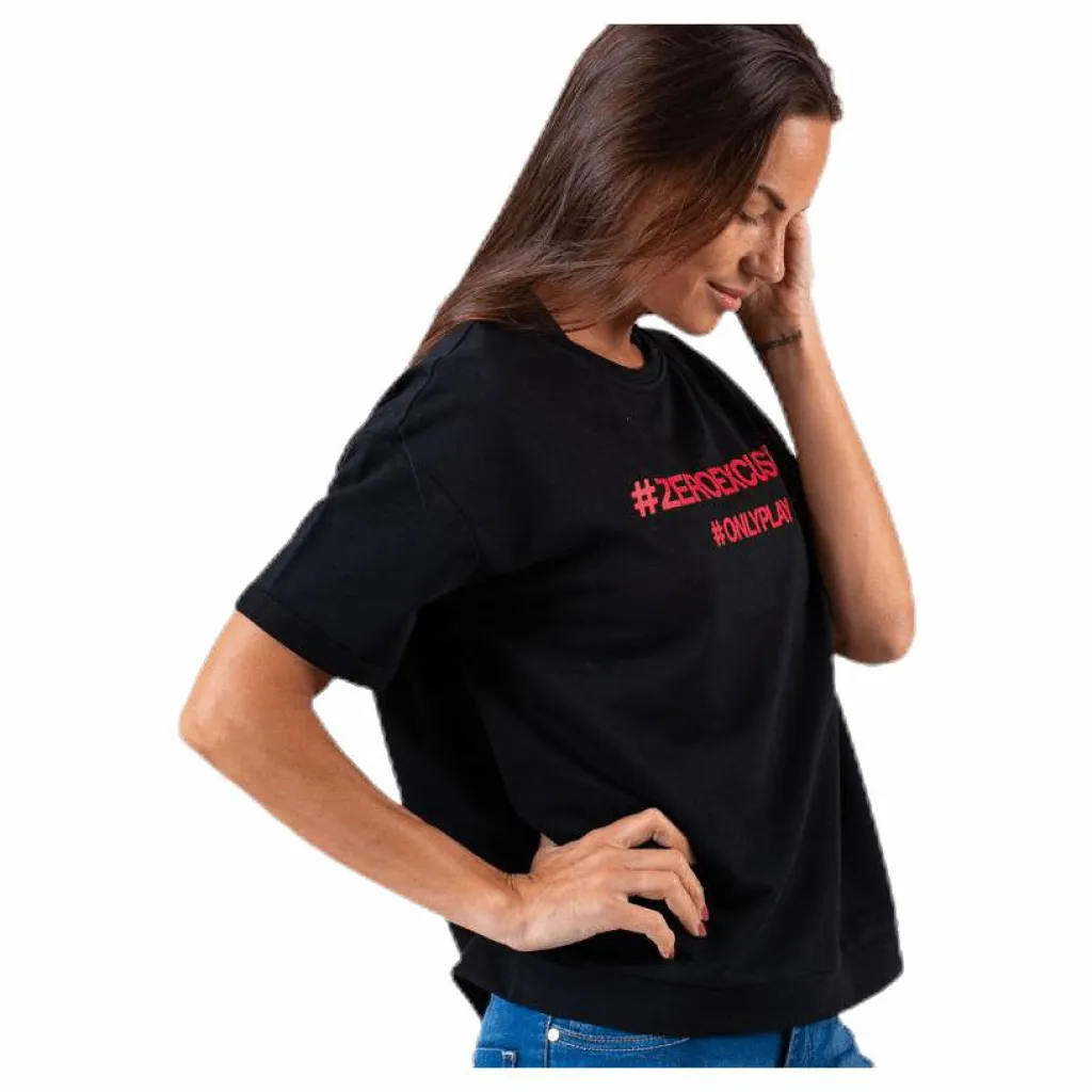 Only Play Arina Ss Loose Sweat Top Black* T-Shirts|Träning