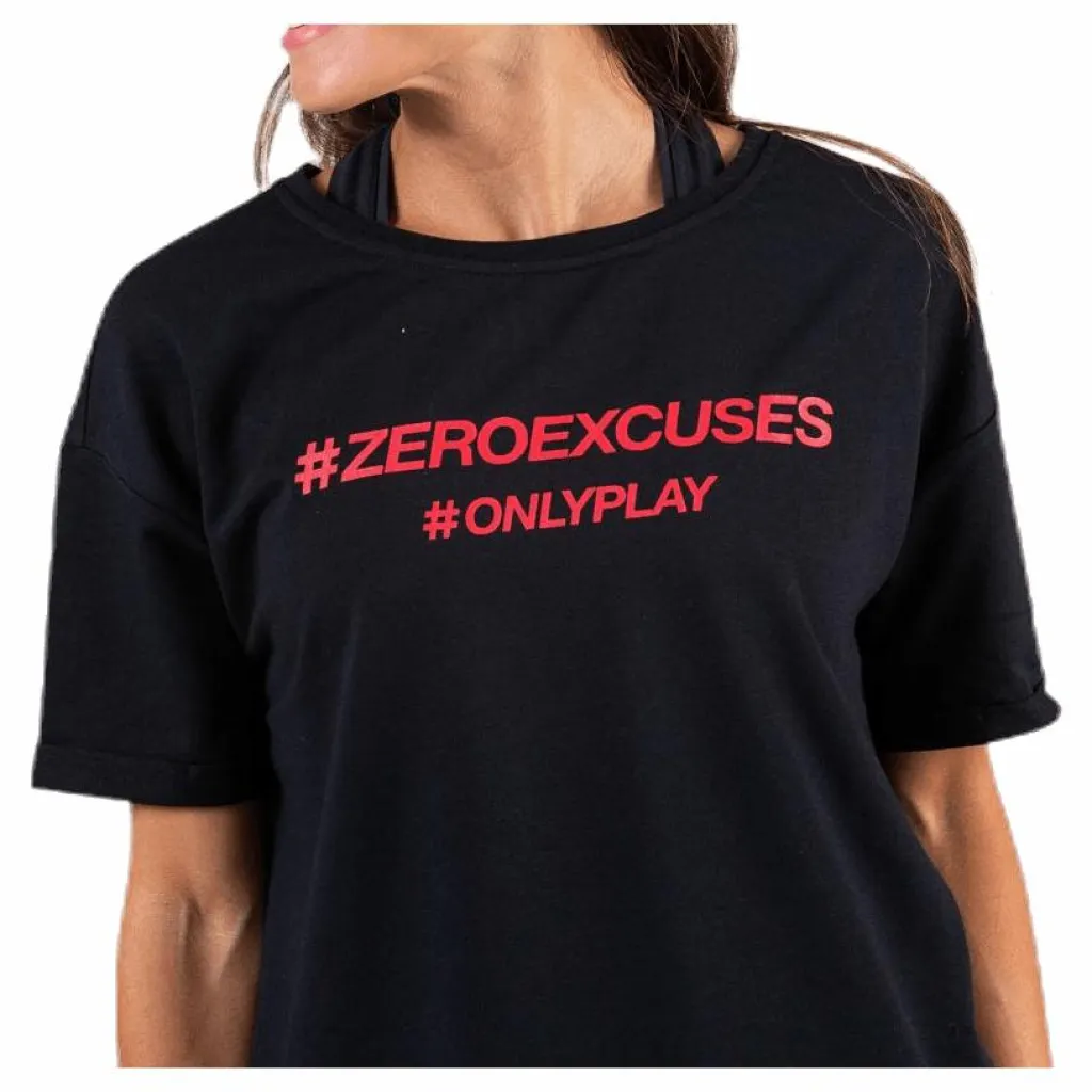 Only Play Arina Ss Loose Sweat Top Black* T-Shirts|Träning