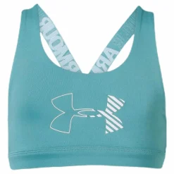 Under Armour Armour HeatGear Graphic Bra Youth Blue*Barn Linnen|Träning