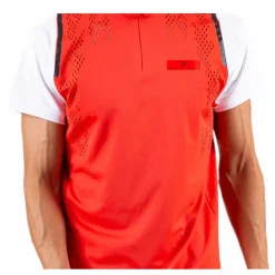 adidas ASMC Zipper Tee White/Red* T-Shirts|Racketsporter