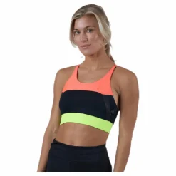 Craft Asome Strap Top Black/Yellow/Red* Linnen|Träning