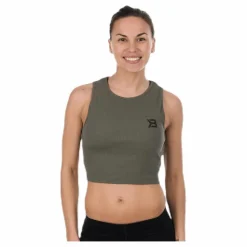 Better Bodies Astoria Laced Tank Green* Linnen|Träning