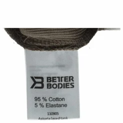 Better Bodies Astoria Laced Tank Green* Linnen|Träning