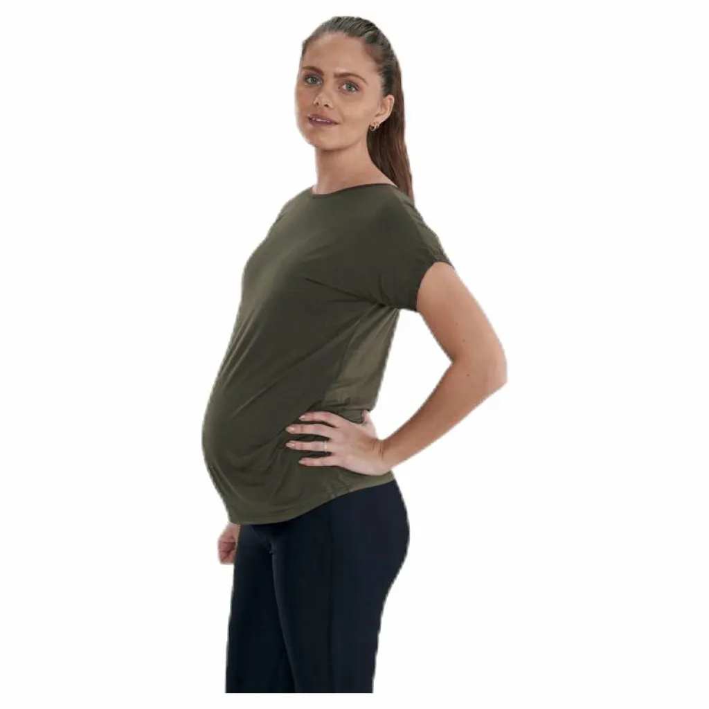 BLACC Astra Mama T-shirt Green* Träning|Mammakläder