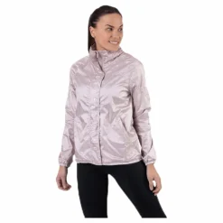 Under Armour Athlete Recovery Woven Iridescent Jacket Pink* Jackor|Träning