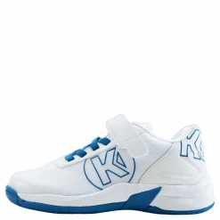 Kempa Attack 2.0 Junior White/classic Blue*Barn Inomhussporter|Träningsskor
