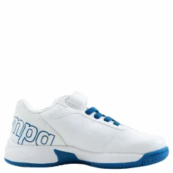 Kempa Attack 2.0 Junior White/classic Blue*Barn Inomhussporter|Träningsskor