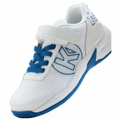 Kempa Attack 2.0 Junior White/classic Blue*Barn Inomhussporter|Träningsskor