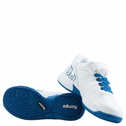 Kempa Attack 2.0 Junior White/classic Blue*Barn Inomhussporter|Träningsskor