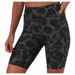 Casall Awake Printed Biker Tights Black/Grey* Tights|Träning