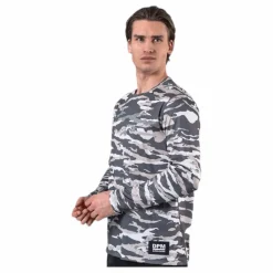 Björn Borg Axton LS Tee Green/Grey* Tröjor|Träning