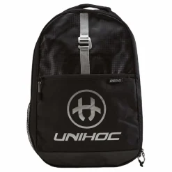 Unihoc Backpack Re/play Line Black Black* Inomhussporter