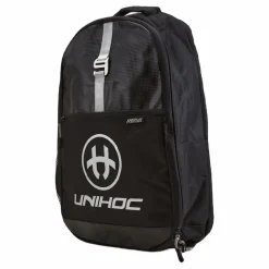 Unihoc Backpack Re/play Line Black Black* Inomhussporter