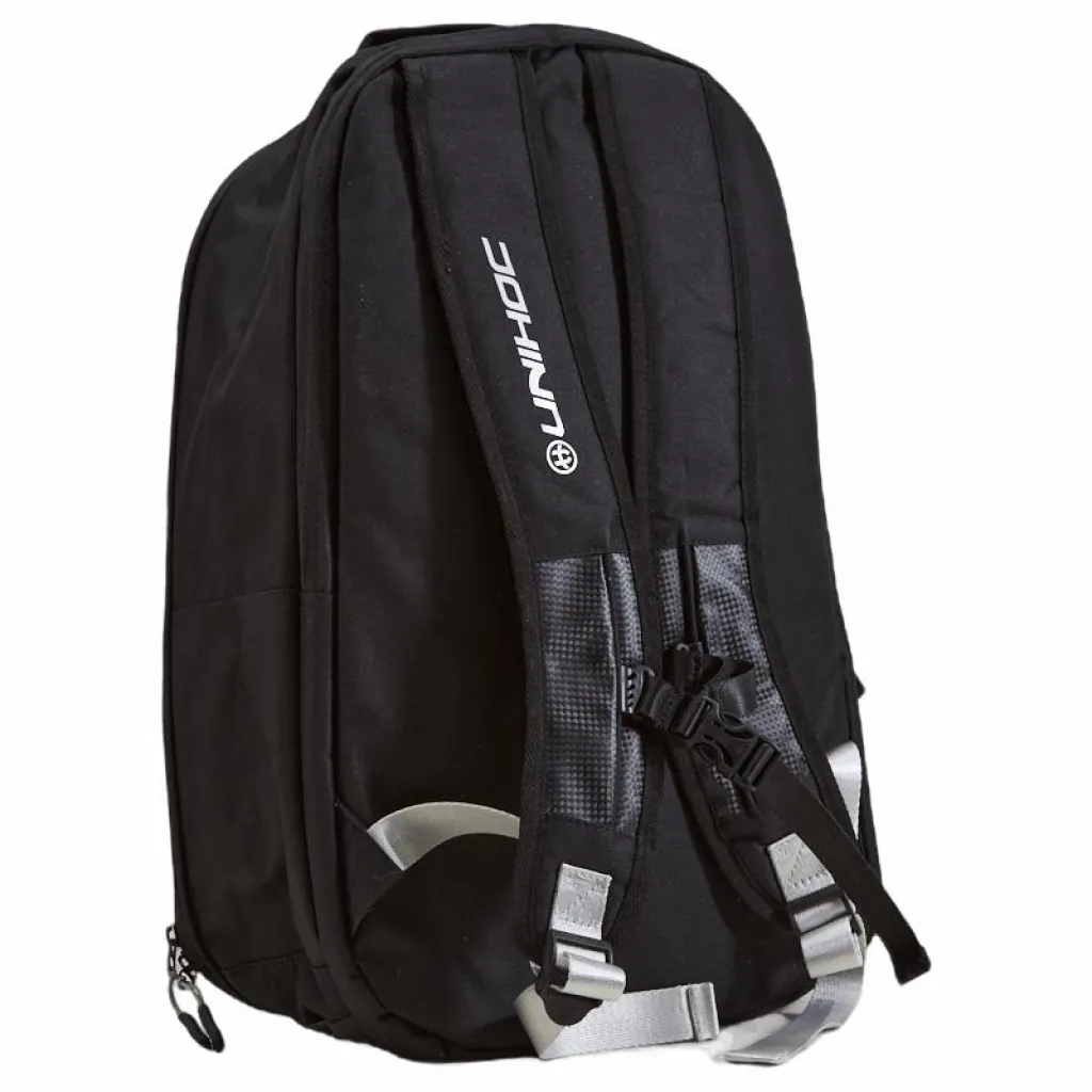 Unihoc Backpack Re/play Line Black Black* Inomhussporter