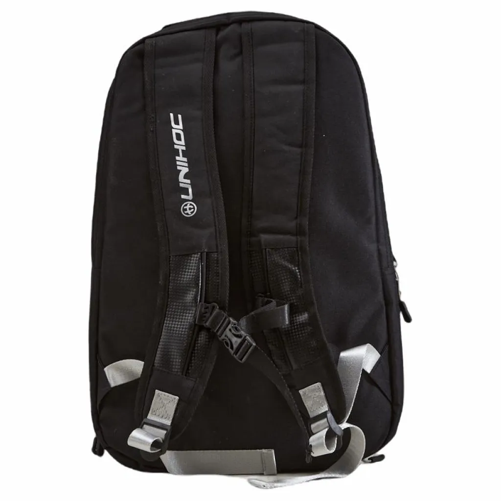 Unihoc Backpack Re/play Line Black Black* Inomhussporter