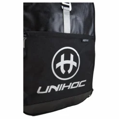 Unihoc Backpack Re/play Line Black Black* Inomhussporter