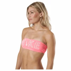 Nike Swim Bandeau Bikini Top Pink* Simning|Badkläder