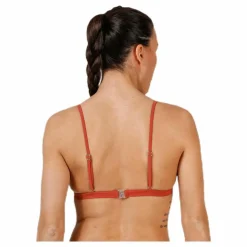 Pieces Barbara Bikini Triangle Bra Red* Simning|Badkläder