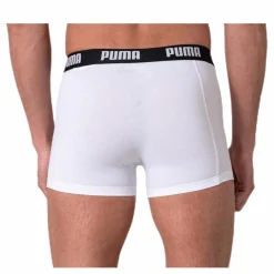 Puma Basic Boxer 2-Pack White/Black* Underkläder|Träning