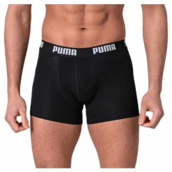 Puma Basic Boxer 2-Pack White/Black* Underkläder|Träning