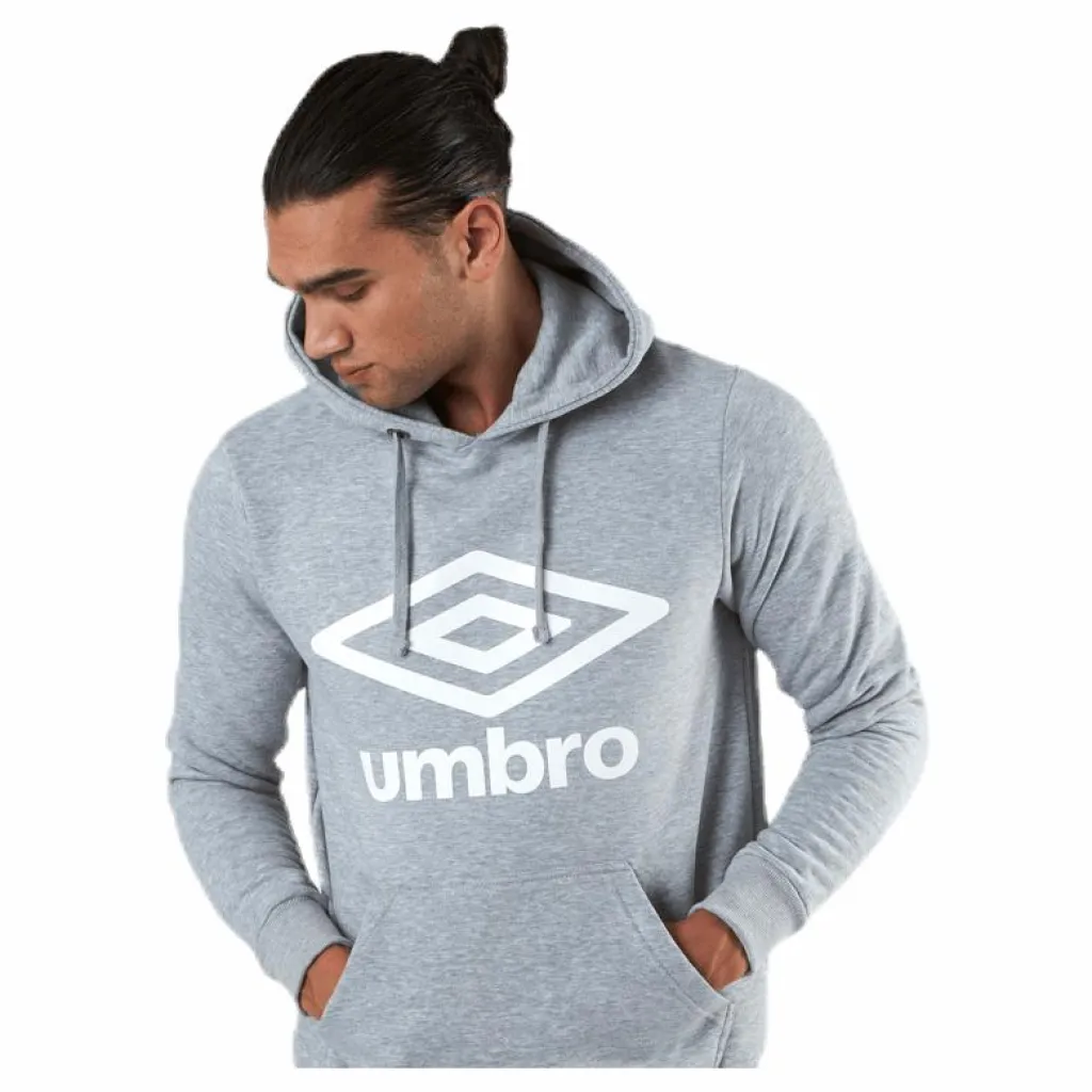 Umbro Basic Logo Hood Grey* Fotboll|Tröjor