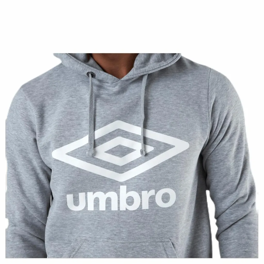Umbro Basic Logo Hood Grey* Fotboll|Tröjor
