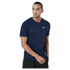 Wilson Bela Itw Tech Tee Maritime Blue* Racketsporter|T-Shirts