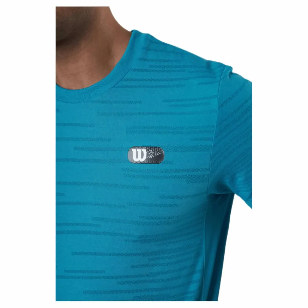 Wilson Bela Seamless Crew II Patterned* T-Shirts|Racketsporter