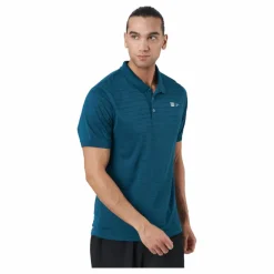 Wilson Bela Stripe Polo Ii Blue Coral* Racketsporter|T-Shirts