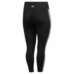 adidas Believe This 2.0 3 Stripe 7/8 Tight Plus Size Black / White* Tights|Träning