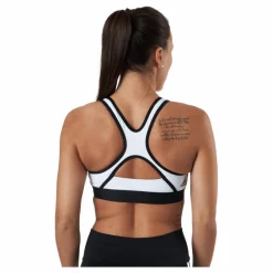 adidas Believe This 3Bar Logo Bra White / Black* Löpning|Sport-Bh:Ar