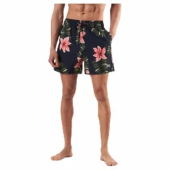 Cruz Bellamy Forest Boardshorts Blue* Simning|Badkläder