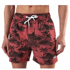 Cruz Bellamy Forest Boardshorts Pink* Simning|Badkläder