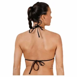 Pieces Belma Bikini Bra Top Black* Simning|Badkläder